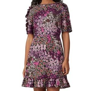 Kate Spade Pacific Petals Smocked Dress